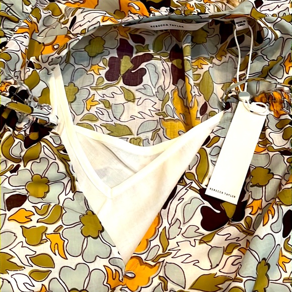 NWT! Rebecca Taylor Blouse with Cami - Picture 8 of 9